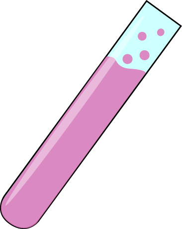 Tube Clipart Test Tube Pink Bubbling Liquid Png