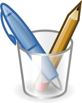 Writing Instruments   Http   Www Wpclipart Com Education Supplies