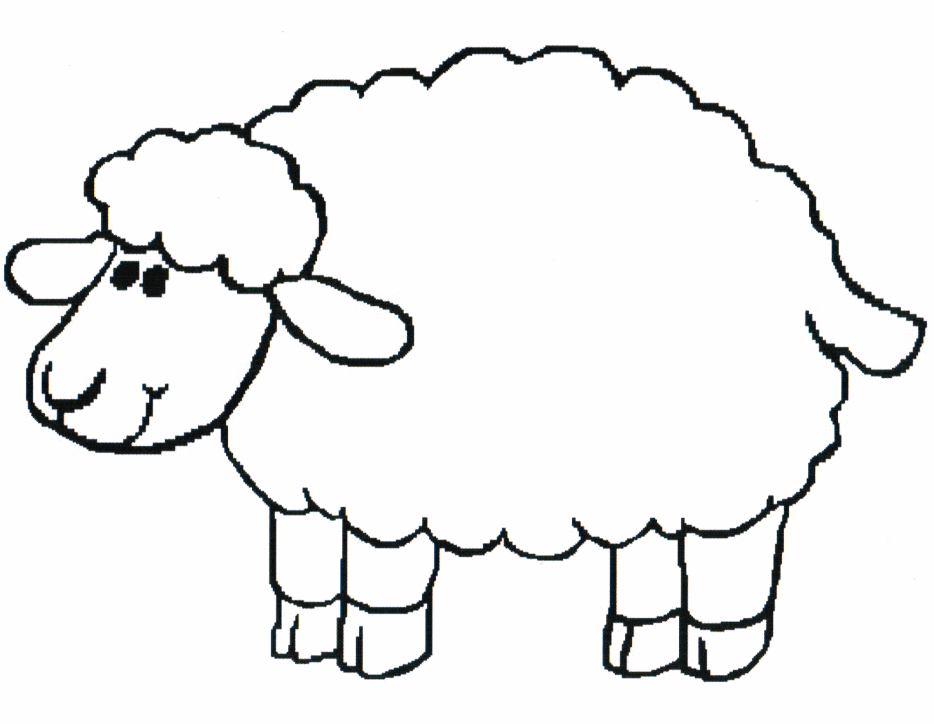 Coloring Pages Of Baby Lamb Free Cliparts That You Can Download To