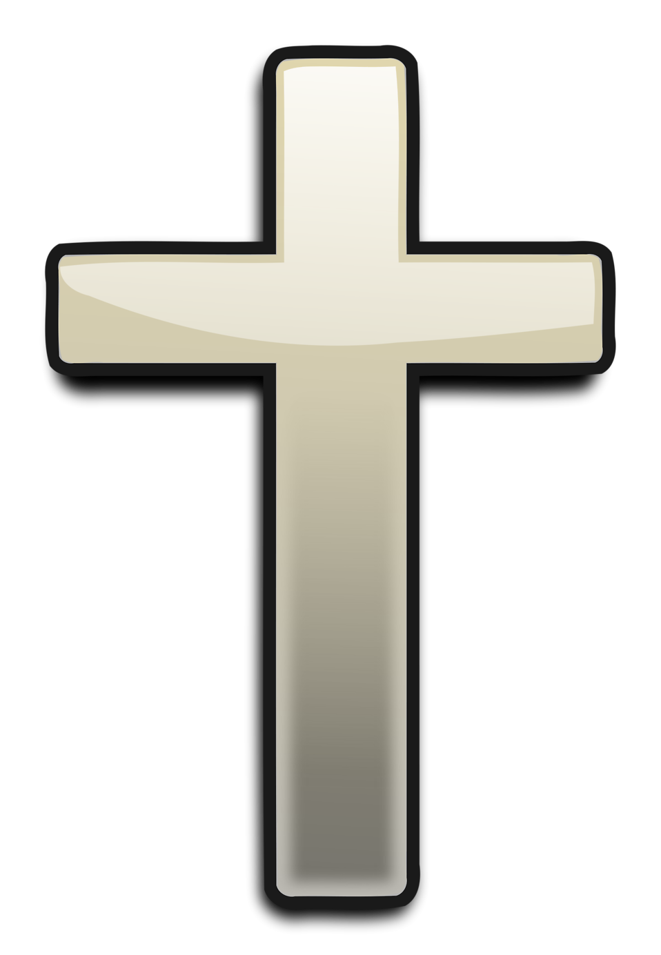Cross   Free Stock Photo   Illustration Of A White Cross     16546