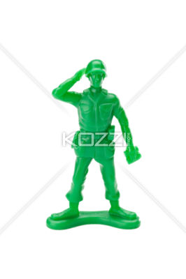 Saluting Toy Soldier   Royalty Free Image Id 24767881