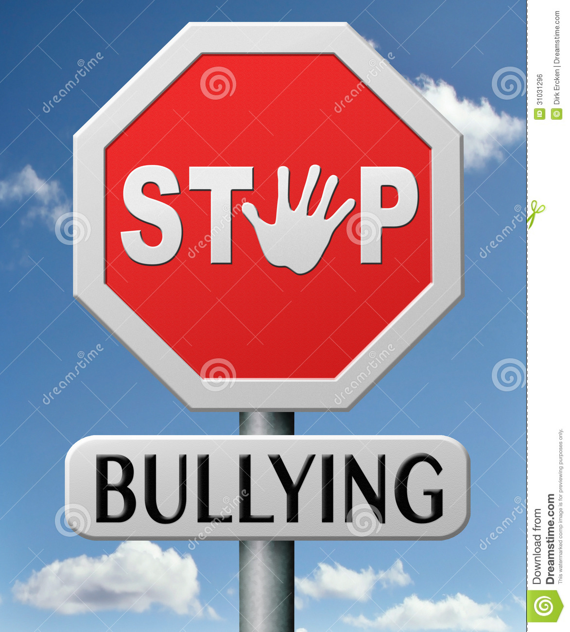 Free School Clipart Bullying Stop Bullying No School Bully Royalty