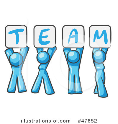 Team Clipart  47852 By Leo Blanchette   Royalty Free  Rf  Stock