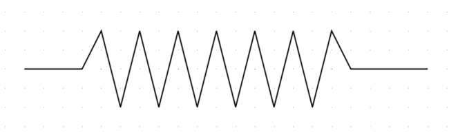 Zigzag Line Clipart A Simple Zig Zag Line In