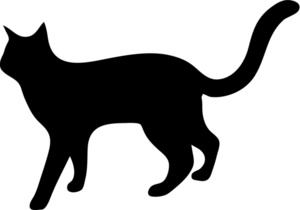 Cat Clipart Image   Silhouette Of A Cat