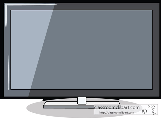 Clipart Flat Screen Tv Free Electronics Clipart