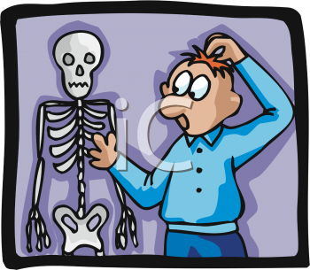 Clipart Picture Of An Anatomy Student