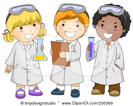 Rf Clipart Illustration Of Diverse School Kids In Science Class Jpg