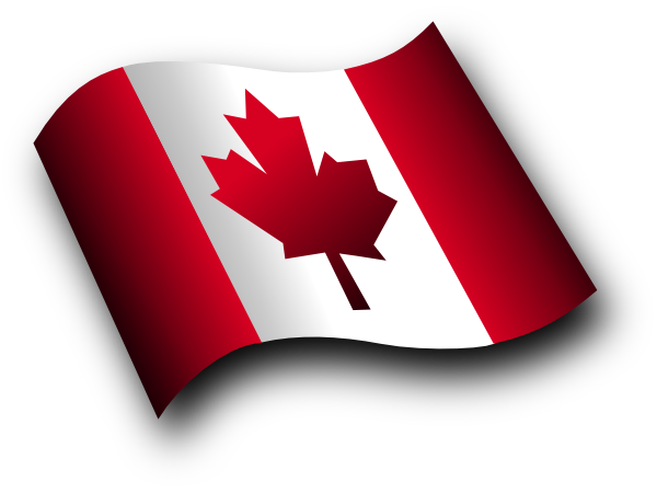 Canadian Flag 3 Clip Art At Clker Com   Vector Clip Art Online