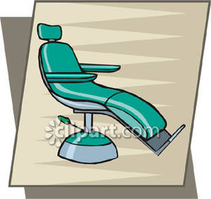 Dental Exam Chair   Royalty Free Clipart Picture