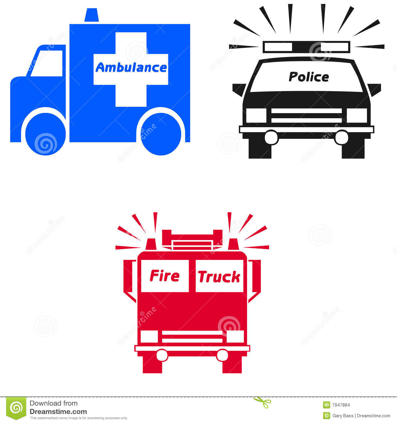 Emergency Clipart Emergency Vehicle Symbols And