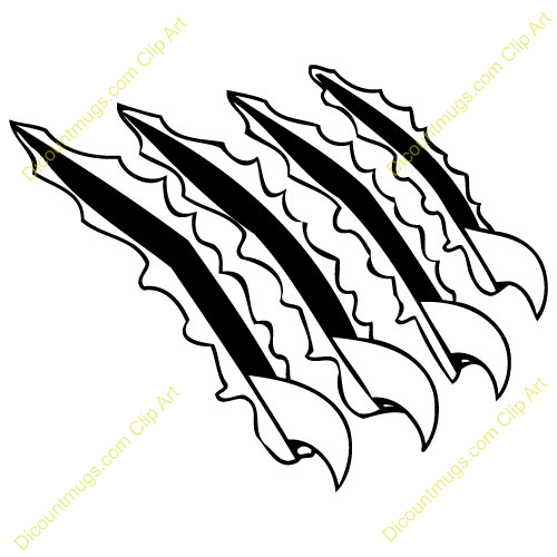Claw Marks Clip Art Cat Claws Clip Art Ripped Metal Clip Art Claw