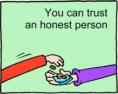 Honest Trust Clipart Honesty Is So Important The Bible Says That God