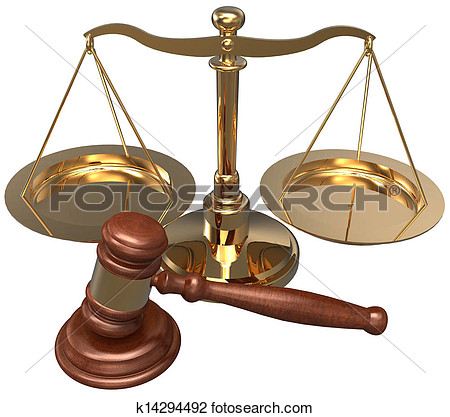 Scale Gavel Lawyer Justice Legal Attorney K14294492   Search Clipart