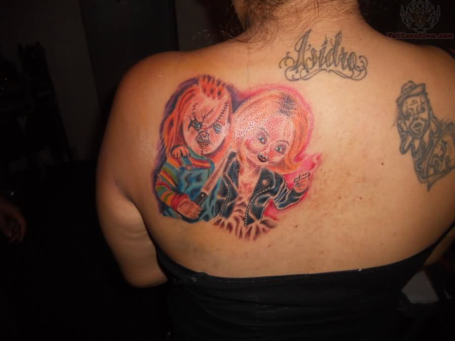 Chucky And Tiffany Drawing Chucky And His Wife Tiffany