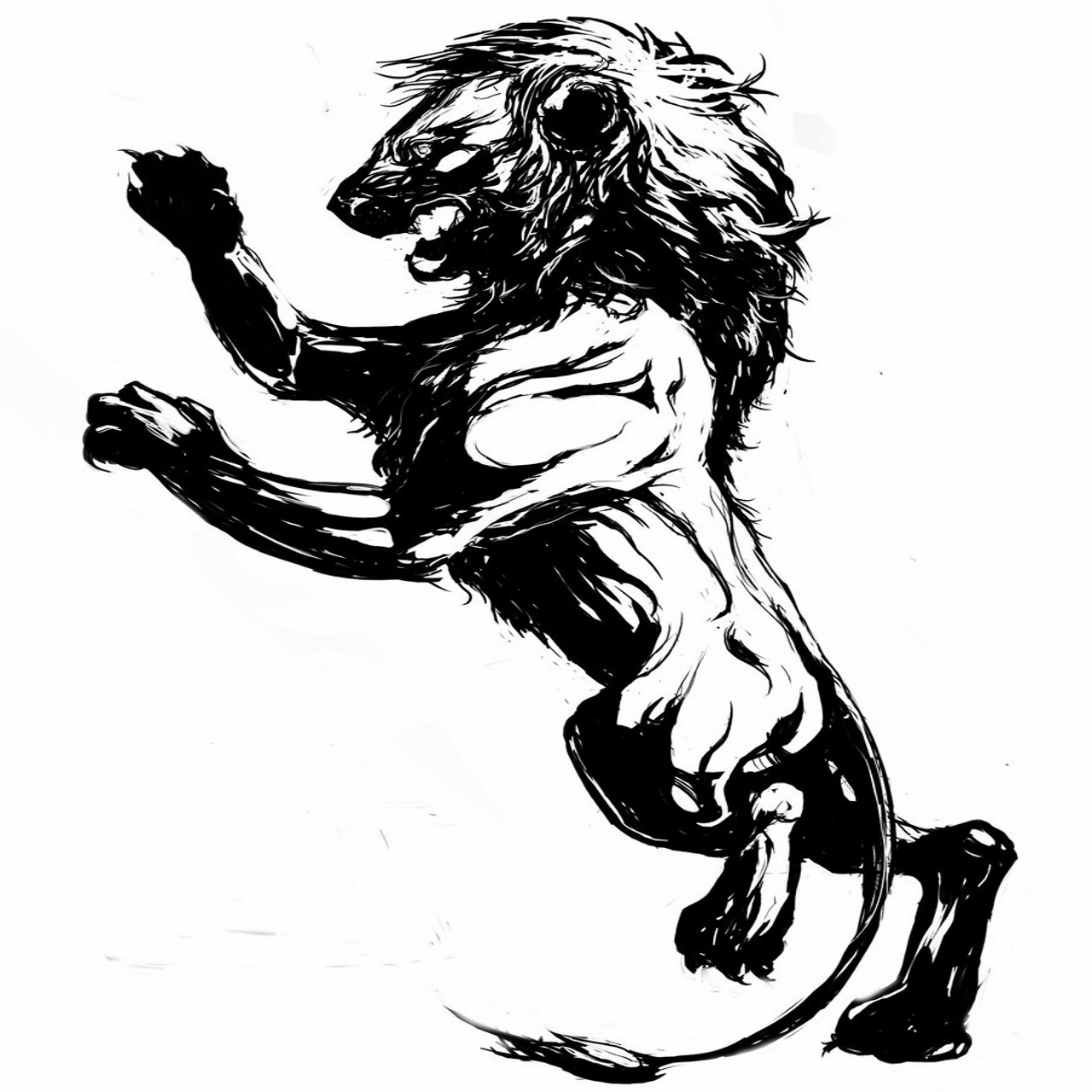 Lion Claw Tattoo   Clipart Best