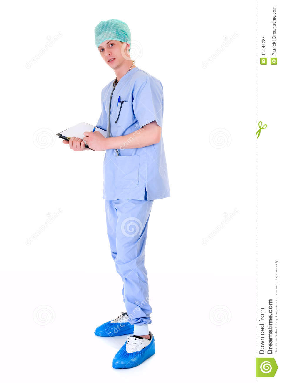 Nurses At Work Clipart Male Nurse Admin Work