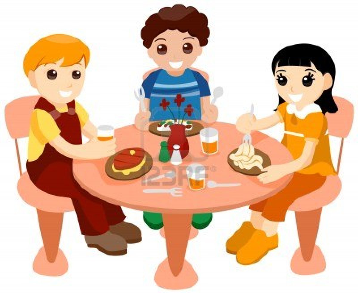Kids Eating Lunch Clip Art Kids Eating Lunch Clipart
