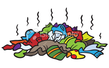 Stock Illustration 18037579 Pile Of Dirty Clothes