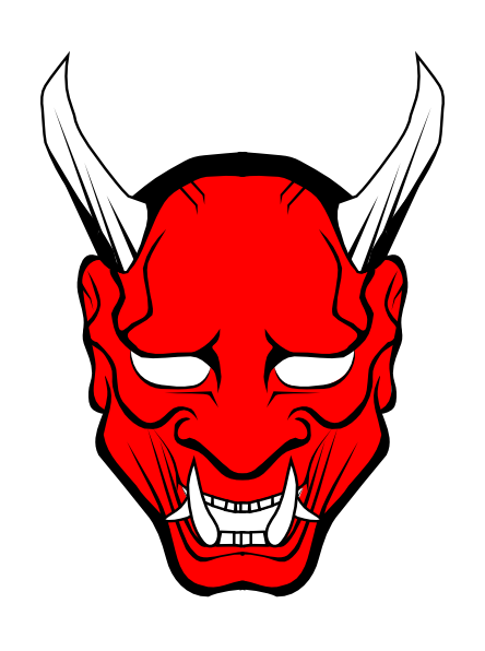 Red Devil Face Clip Art At Clker Com   Vector Clip Art Online Royalty