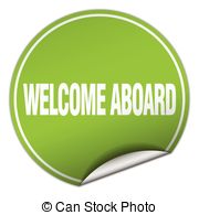 Welcome Aboard Vector Clipart Royalty Free  79 Welcome Aboard Clip Art