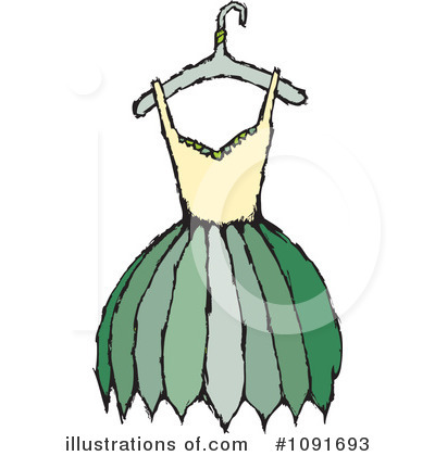 Women Cloth On Hanger Clipart