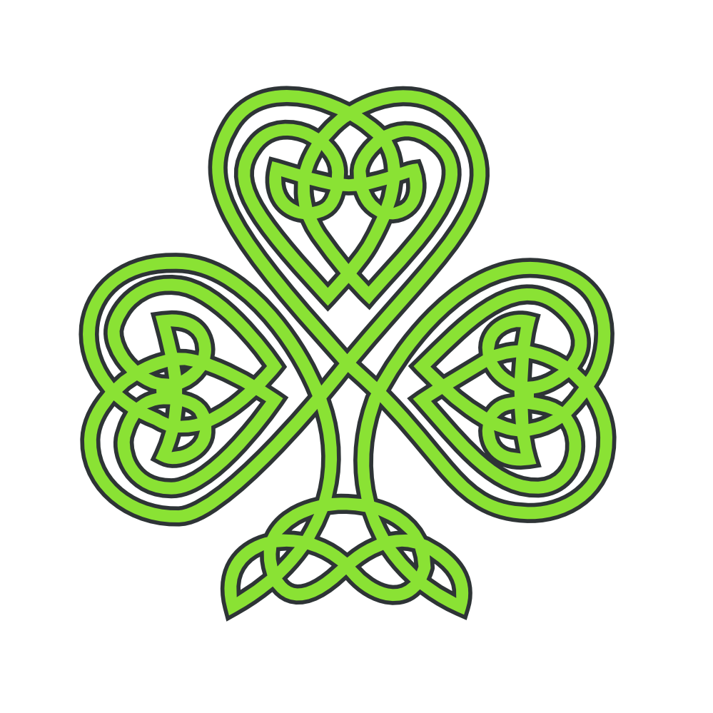 Clipartist Net   Clip Art   Celtic Shamrock Flower Treehugger Peace