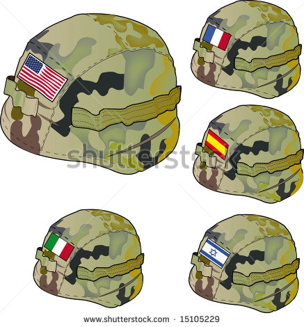 Army Hat Clipart Vector Army Helmet   Stock