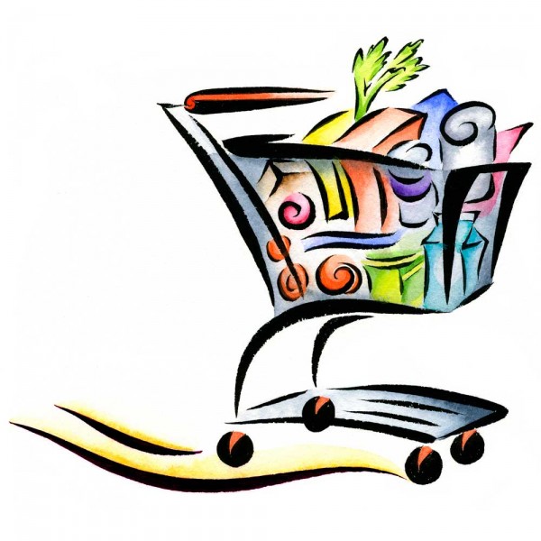 Cart Grocery Cart Icon Grocery Shopper Shopping Cart Image Clipart    