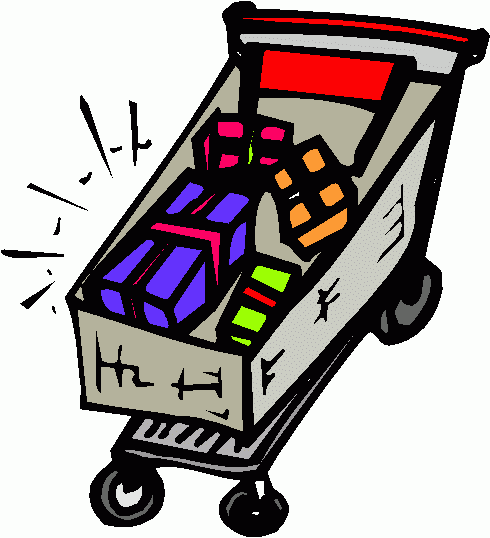 Grocery Cart 3 Clipart   Grocery Cart 3 Clip Art
