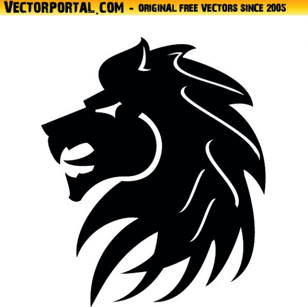 Lion Head Tribal Style Icon Vector Vector   Free Download