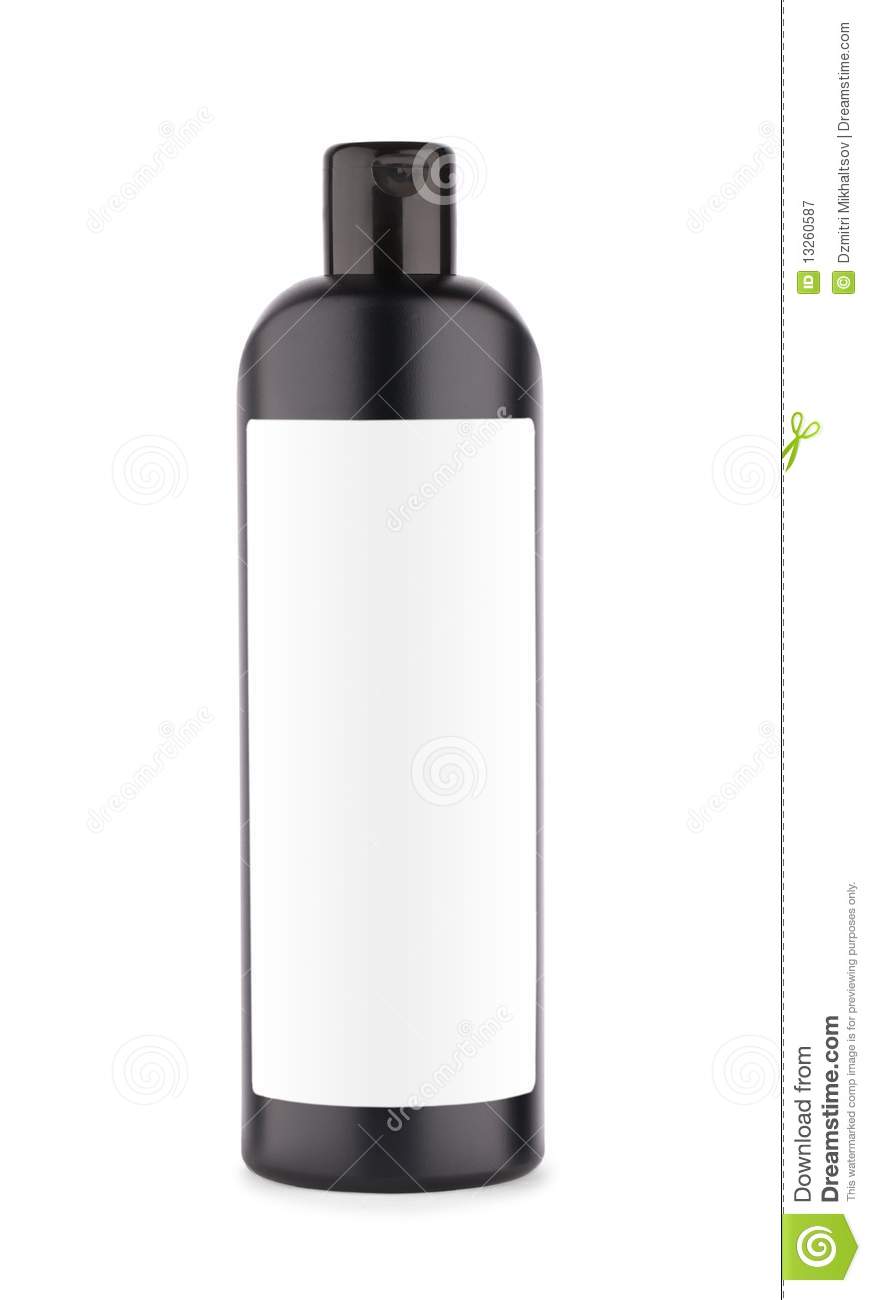 Shampoo And Conditioner Bottles Clip Art Black Bottle Of Shampoo