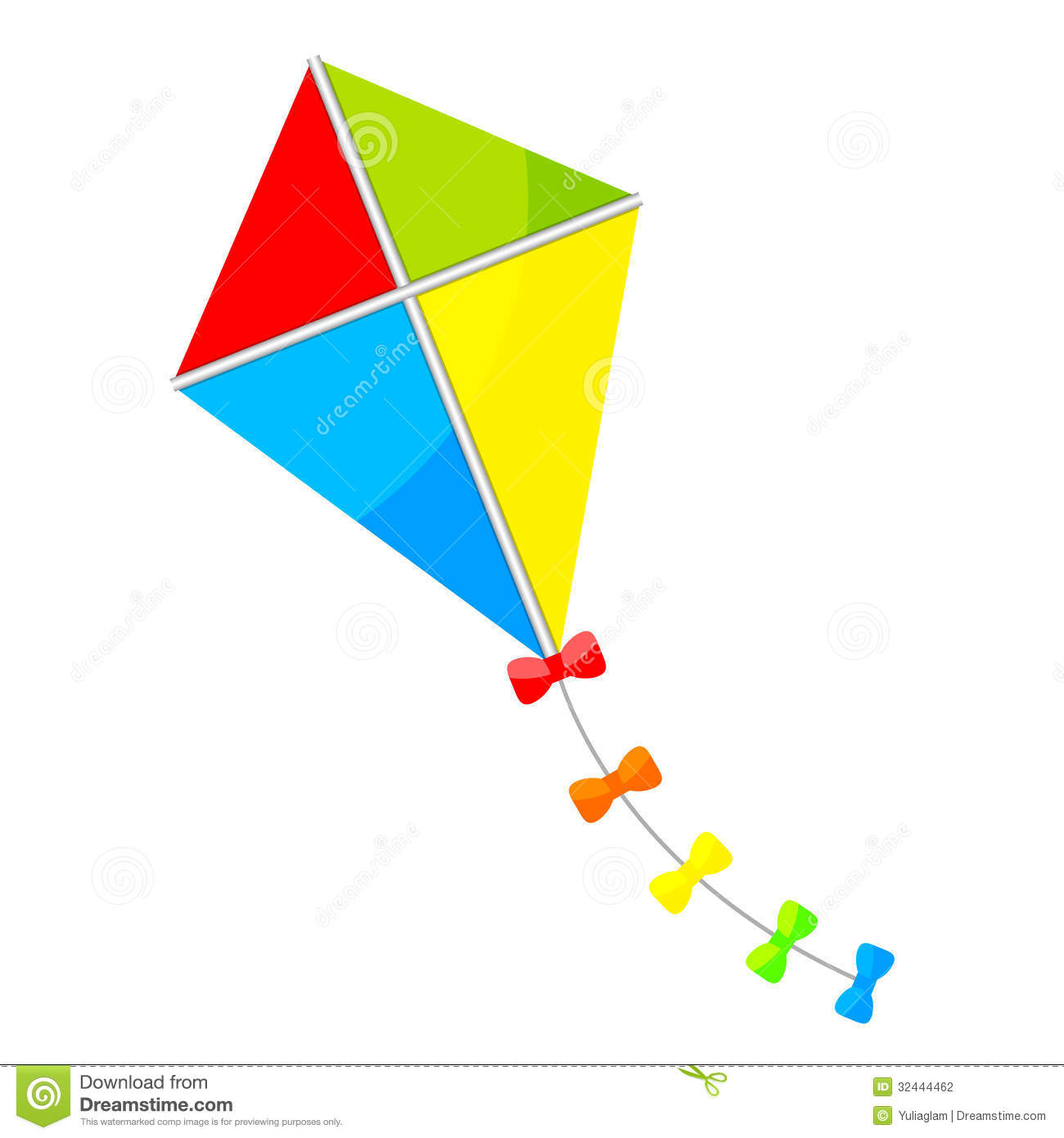 Colorful Kite Stock Photography   Image  32444462