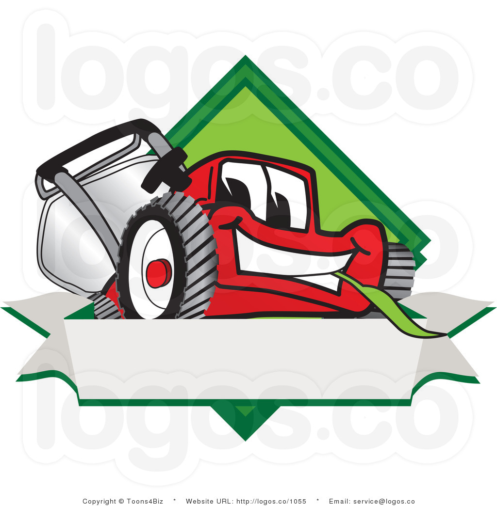 Landscaping Clipart Behind Clipart Royalty Free Cartoon Vector Logo Of