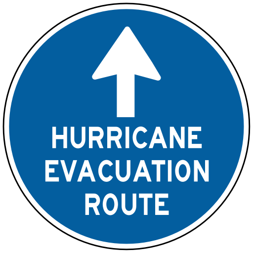 Hurricane Evacuation Route   Http   Www Wpclipart Com Travel Us Road