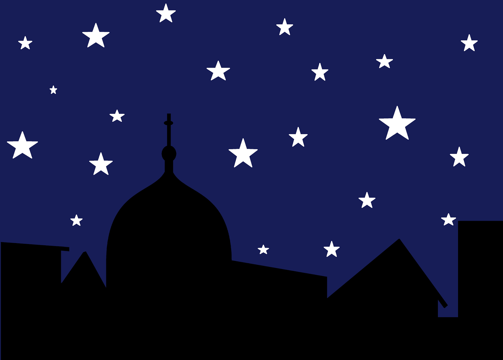 Night Time Clipart Picture A Christmas 1 B Png