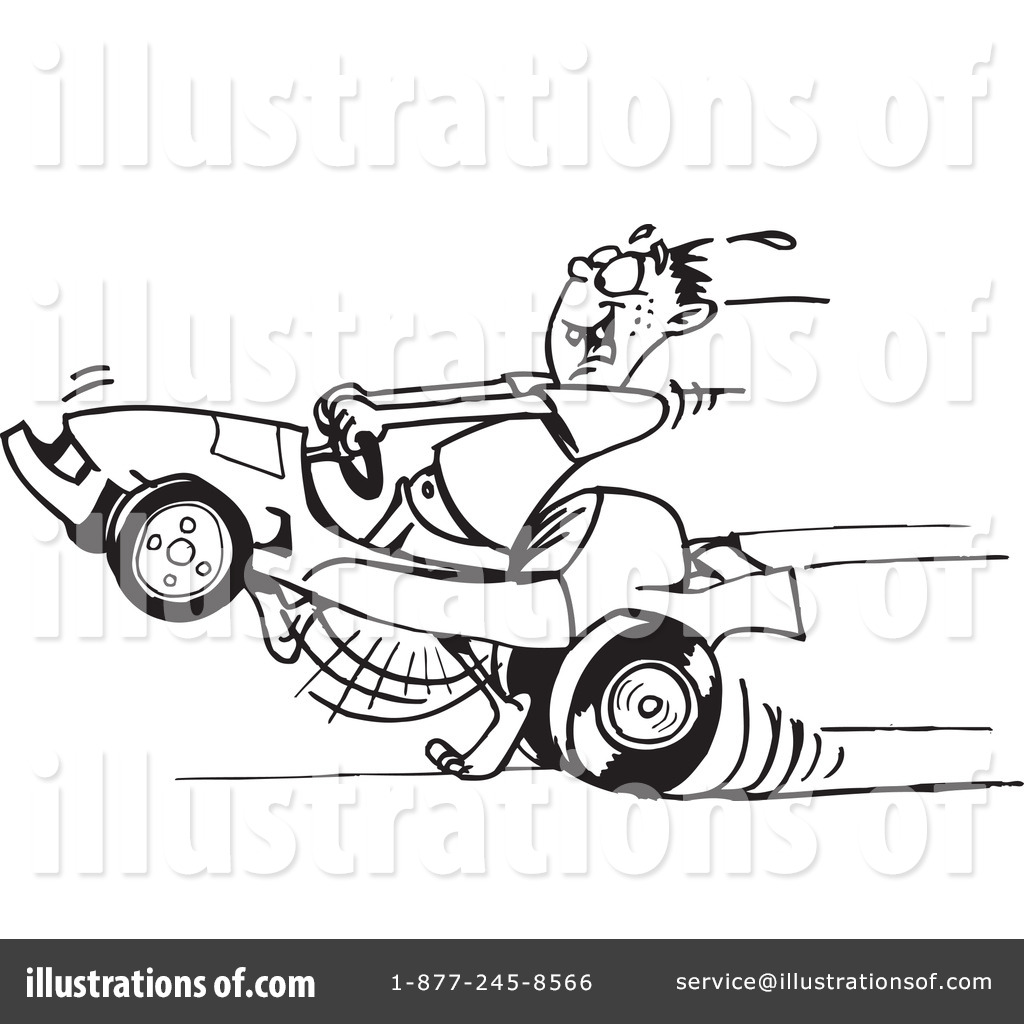 Royalty Free  Rf  Go Kart Clipart Illustration  1110655 By Dennis