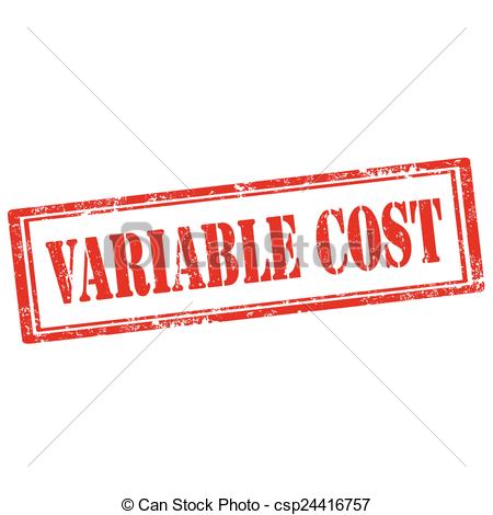 Vector   Variable Cost Stamp   Stock Illustration Royalty Free
