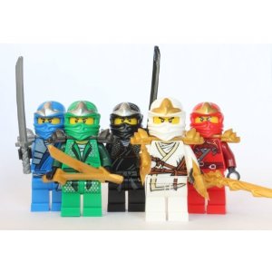 Lego Ninjago   5 Zx Ninjas   Lloyd Kai Cole Jay   Zane  Amazon De