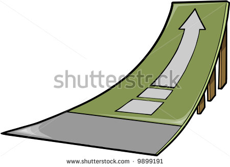 Ramp Clip Art Skate Ramp Vector Illustration