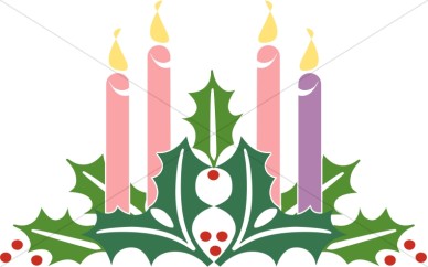 Advent Candles Clipart   Advent Clipart