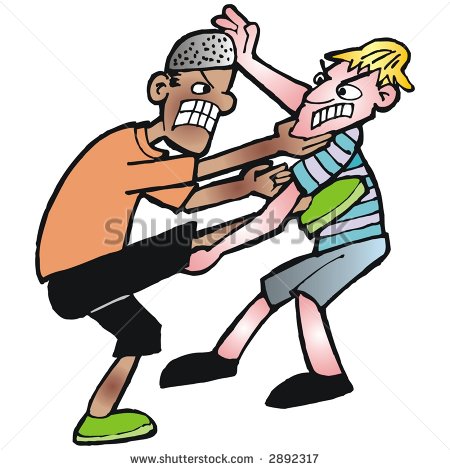 Boys Fighting Stock Vector Illustration 2892317   Shutterstock