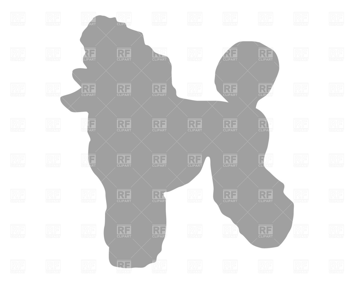 Poodle Silhouette Download Free Vector Clipart  Eps