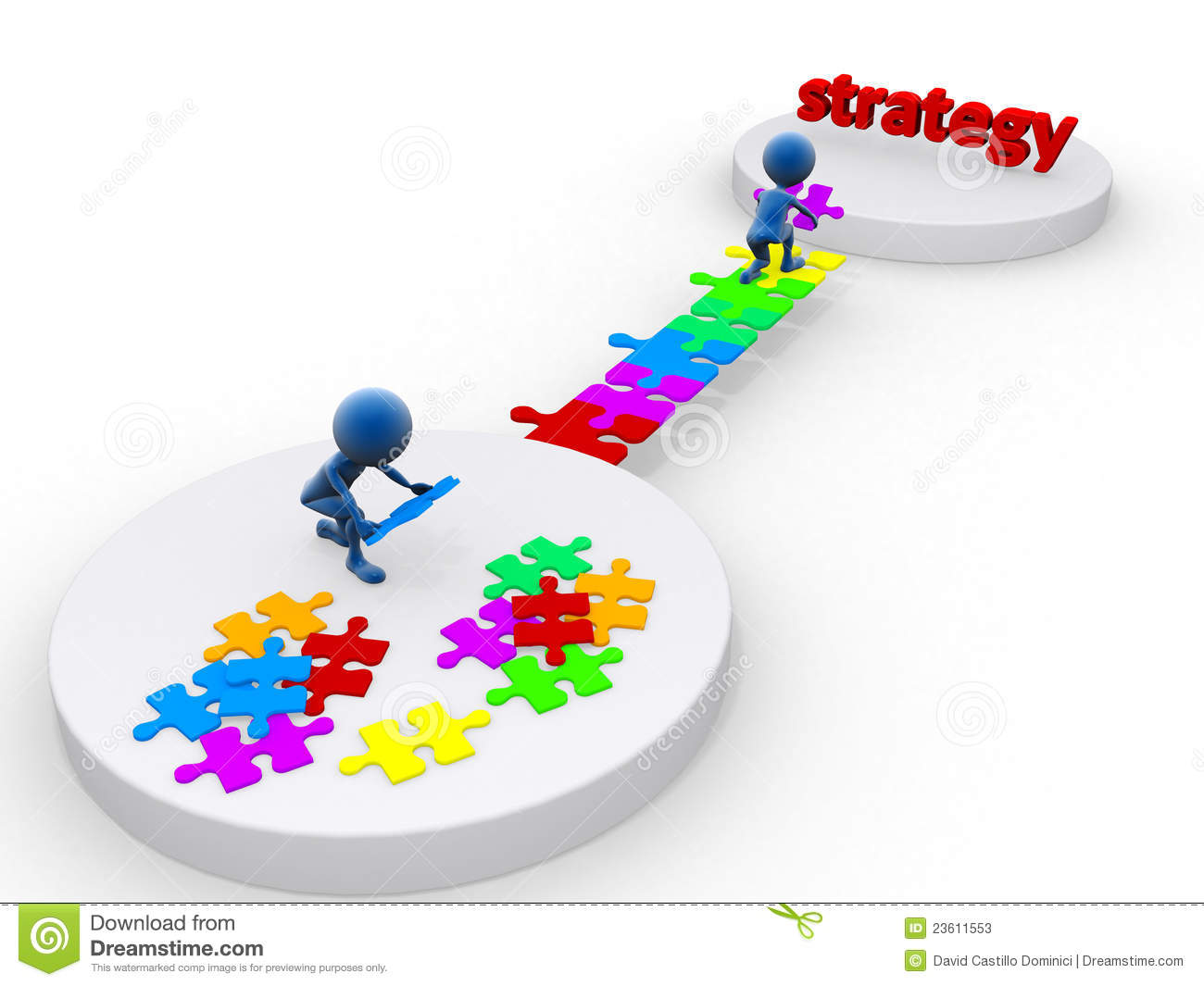 Business Team Work Building A Puzzle  Stock Photos   Image  23611553
