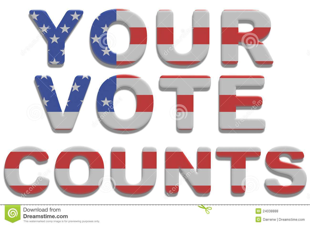 Gallery For   Every Vote Counts Clip Art