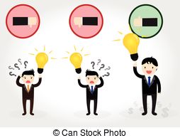 Get Idea   Businessman Can Get Good Idea To Do Something   