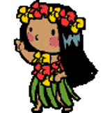 Hawaiian Hula Girl Clip Art   Clipart Best