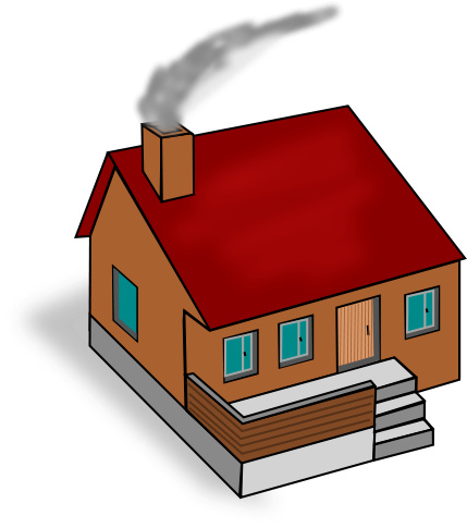 House Smoke Chimney   Http   Www Wpclipart Com Buildings Homes Homes 3