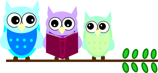 Owl Family Reading Clip Art At Clker Com   Vector Clip Art Online