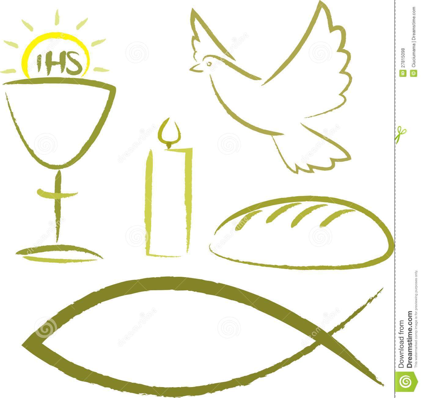 Symbols Clip Art Cachedlast Supper Catholic Religious Symbols